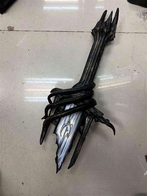 Theos Broken Sword Sauron Power Lord Of The Rings Lotr Metal Cosplay