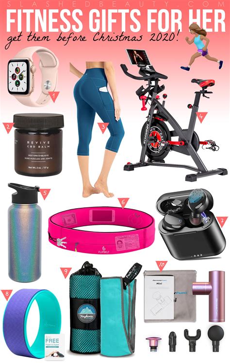 Finding the right gift for the women in your life can be a daunting task, but if your mrs (or mum, or sister) loves working whether she's mad on yoga, pounds pavements for marathon training or hits the weights room on the regs 2 of 17. Fitness Gift Guide: 10 Workout Gifts for Her | Slashed Beauty