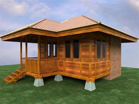 Bahay Kubo Desain Rumah Bungalow Eksterior Rumah Rumah Kayu
