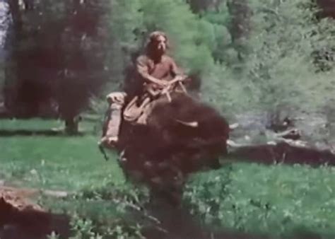Buffalo Rider Guy On A Buffalo Video