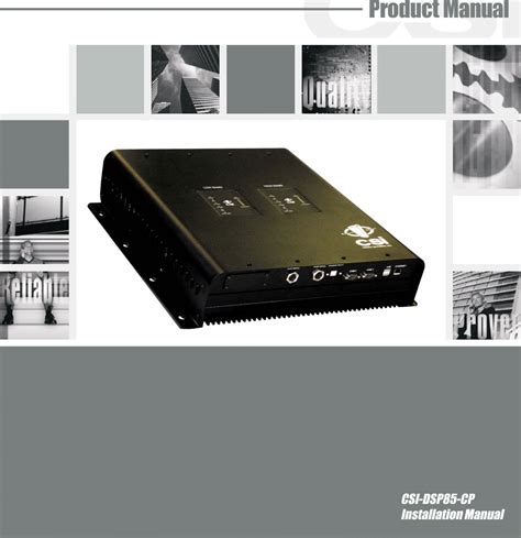 Westell Csi Dsp Cp Dual Band Bidirectional Amplifier User Manual D
