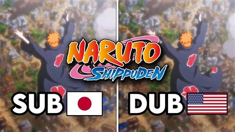 naruto sub vs dub reaction which is better youtube