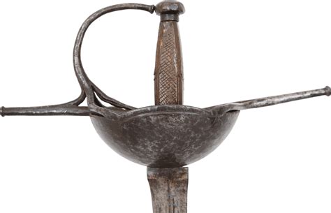 17TH CENTURY CARIBBEAN CUP HILTED RAPIER | European sword, 17th century, Century