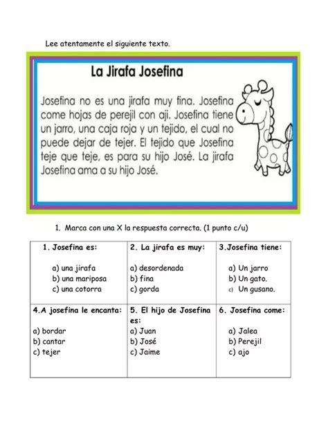 Fichas De Vocabulario Con La Letra J Lectura Y Escritura Lectura De
