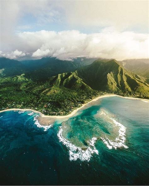 Kauai From Above Photo By © Jordanlacsina Ourplanetdaily Hawaii