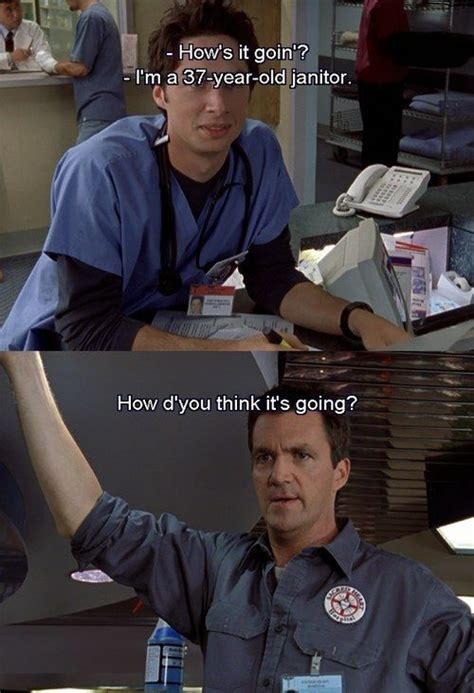 The Janitors 39 Best Lines On Scrubs Comedy Tv Shows Tv Show
