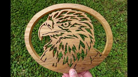Finishing The Eagle I Started In Asheville Scroll Saw Project Youtube
