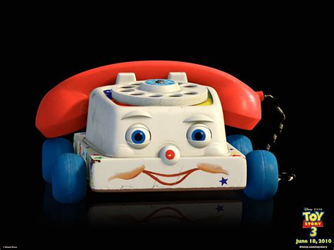 Chatter Telephone Toy From Toy Story 3 Desktop Wallpaper