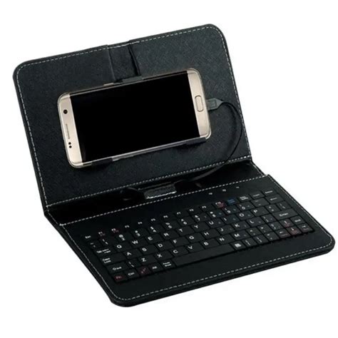 Buy Pu Leather Case Keyboard Flip Holster Case For