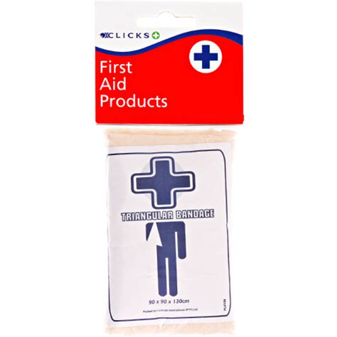 Clicks First Aid Triangular Bandage Clicks