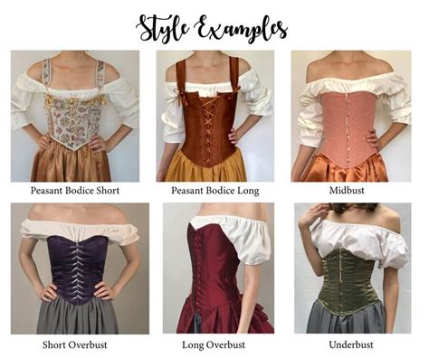 Renaissance Corset Bodice Stays In Dark Red Maroon And Gold Etsy