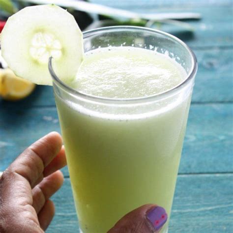 Cucumber Lemon Juice A Perfect Thirst Quencher And Also Keep You