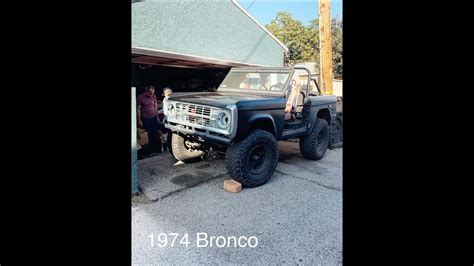 1974 Ford Bronco Rebuild Project Youtube