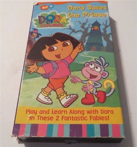 Dora The Explorer Dora Saves The Prince Vhs 2002 Ebay