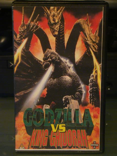 Vhs Movie Godzilla Vs King Ghidorah Vhs Tapes