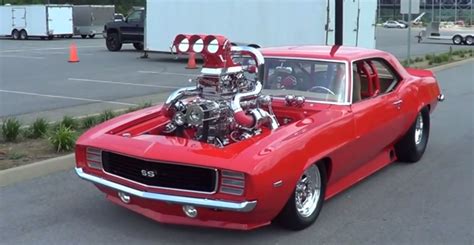 Supercharged Twin Turbo Chevy Camaro With Nos America Loves Horsepower