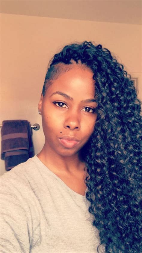 The trendiest natural hairstyles for black women are collected in our article, helpful for beginners and inspiring for dab hands. Pin on Shaved Sides