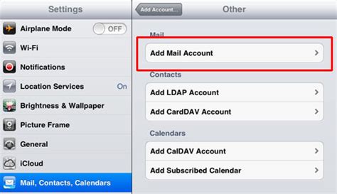 Set Up Email On An Ipad Media Two Support