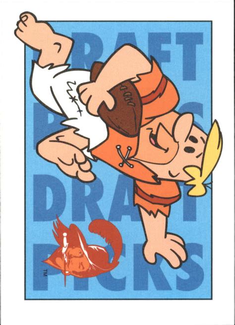 1993 Cardz Flintstones Nfl Buccaneers Football Card 27 Tampa Bay