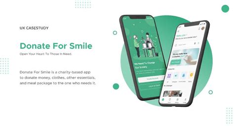 Figma Donate For Smile Mobile App Ui4free