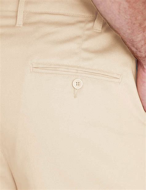 Chums Mens Stain And Water Resistant Cotton Chino Trouser Durable