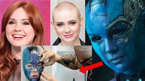 Subsequent to participating in creations at charleston academy, karen gillan sought after acting at edinburgh's telford college and at performing arts studio scotland, concentrating under. Karen Gillan Transformation to Nebula - Guardians of the ...