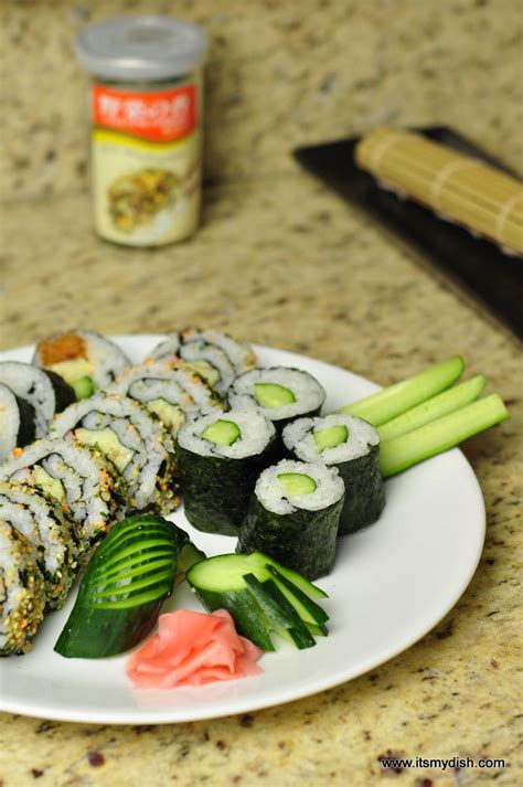 How To Make Sushi Rolls Its My Dish