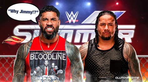 Wwe Jimmy Uso Delivers The Ultimate Summerslam Betrayal To Keep Roman