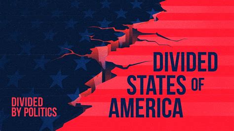 Divided States Of America Divided By Politics Youtube