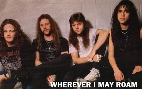 Cancionero Rock Wherever I May Roam Metallica 1991 Nación Rock