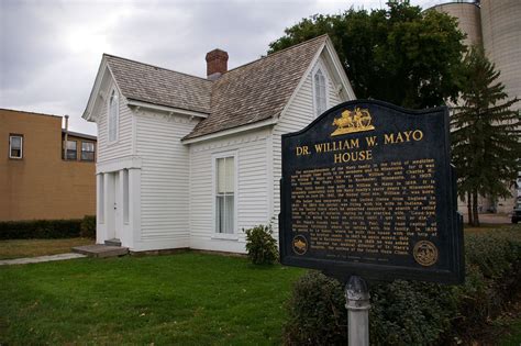 Marker At The Dr William W Mayo House In Le Sueur Minnesota Mayo