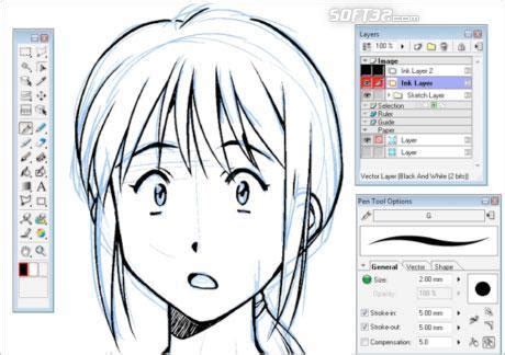 Drawing professional illustration, comics, and design. Download Manga Studio EX Mac 4.0 for Mac Free