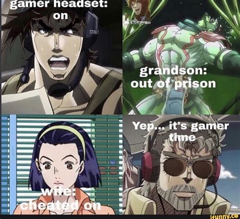 Headset Gamer Jojo Bizzare Adventure Jojo Bizarre Jojo Memes