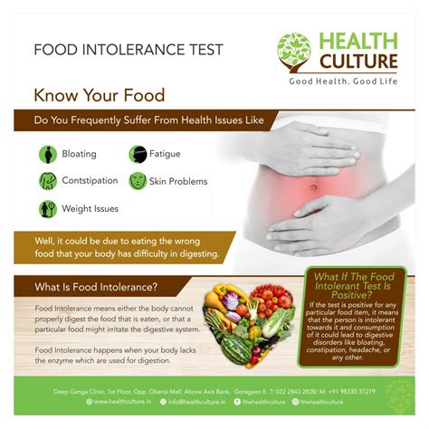 Food Intolerance Test Health Culture