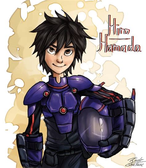 Hiro Hamada By Kedrsmetana On Deviantart The Big Hero Hiro Big Hero 6 Disney Sketches Disney
