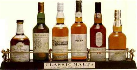 The Six Classic Malts Of Scotland From United Distillers Review By Awa