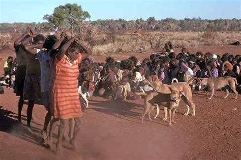 Women Dance Aboriginal Initiation Ceremonies Central Australia