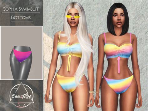 The Sims Resource Sophia Swimsuit Bottoms