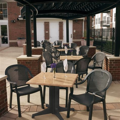 Check out our restaurant chair selection for the very best in unique or custom, handmade pieces from our furniture hercules premium series resin stacking chiavari chair, multiple colors, gold. Commercial Outdoor Plastic Resin Restaurant Chairs - Bar ...