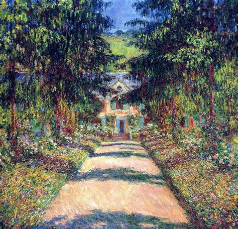 Claude Monet The Gardens Claude Monet Paintings Monet Paintings