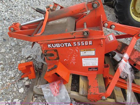 Kubota 5550a Parts And Three Point Trencher Attachment In Idabel Ok
