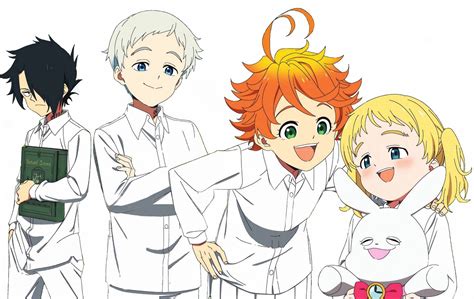 Promised Neverland Emma Norman Ray 2009035 Hd Wallpaper And Backgrounds Download