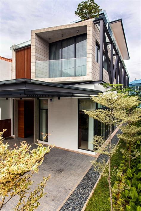 Modern Semi Detached House In Singapore Adorable Home