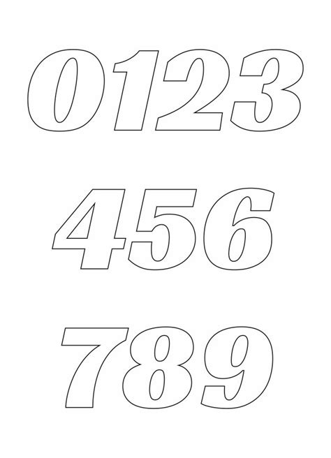 Free Printable Letters And Numbers