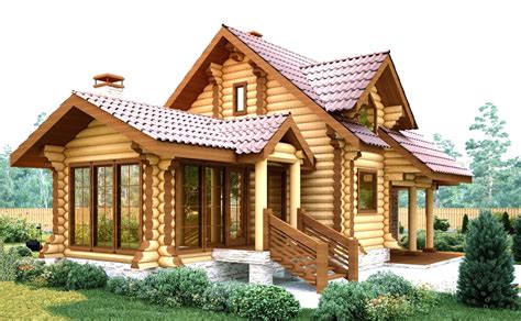 Деревянные дома из бревна