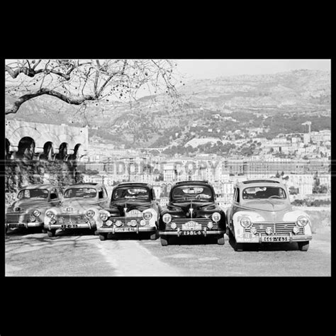 Photo A013861 Peugeot 203 Rally Monte Carlo 1952 656 Picclick