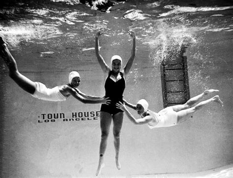 1950s Unlimited Mid Century Fun C1950s Pool Dance Amazing Swimming