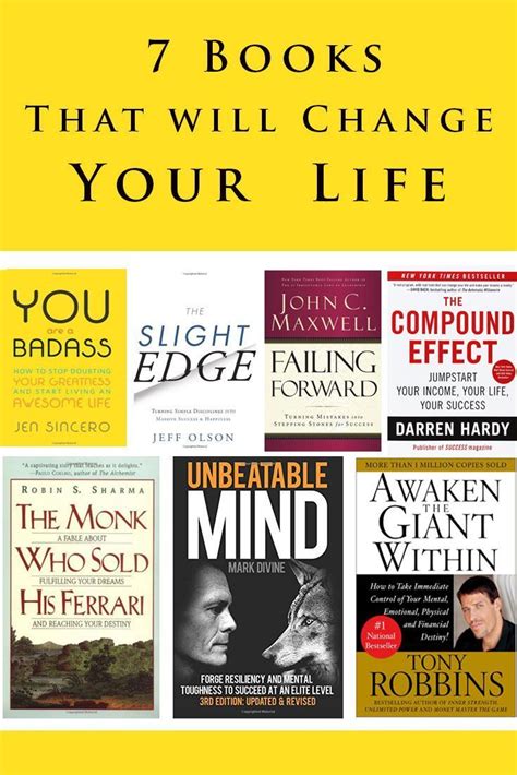 7 Books That Will Change Your Life Life Changing Books Books To Read
