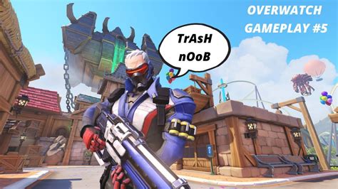 Trash Noob Support Overwatch Gameplay 5 Youtube