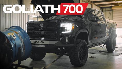 Hennessey Goliath 700 Supercharged Chassis Dyno Testing 2020 Gmc